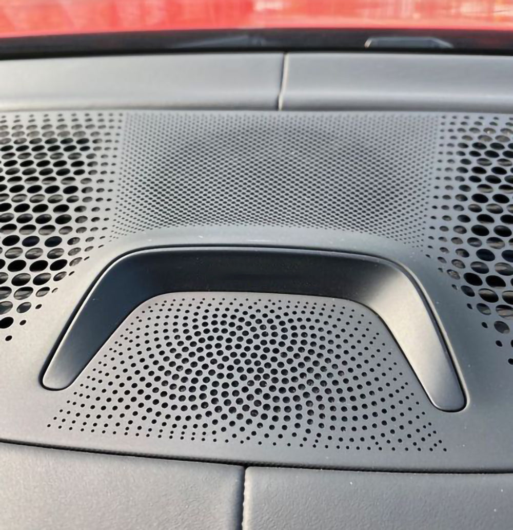 Photo Etched Speaker Grilles for Car, Aluminum Alloy