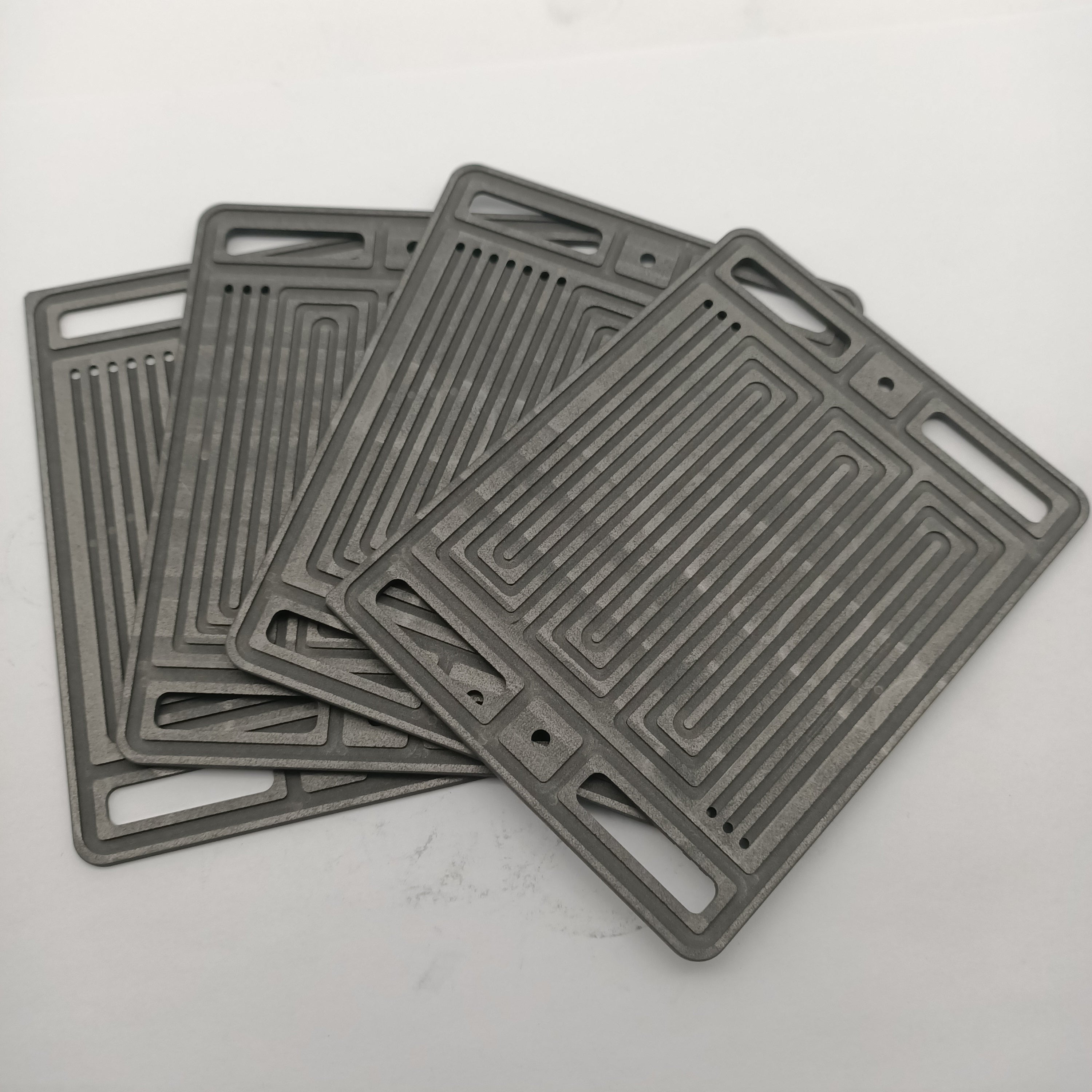 Fuel cell graphite bipolar plate high pure graphite anode plate electrode