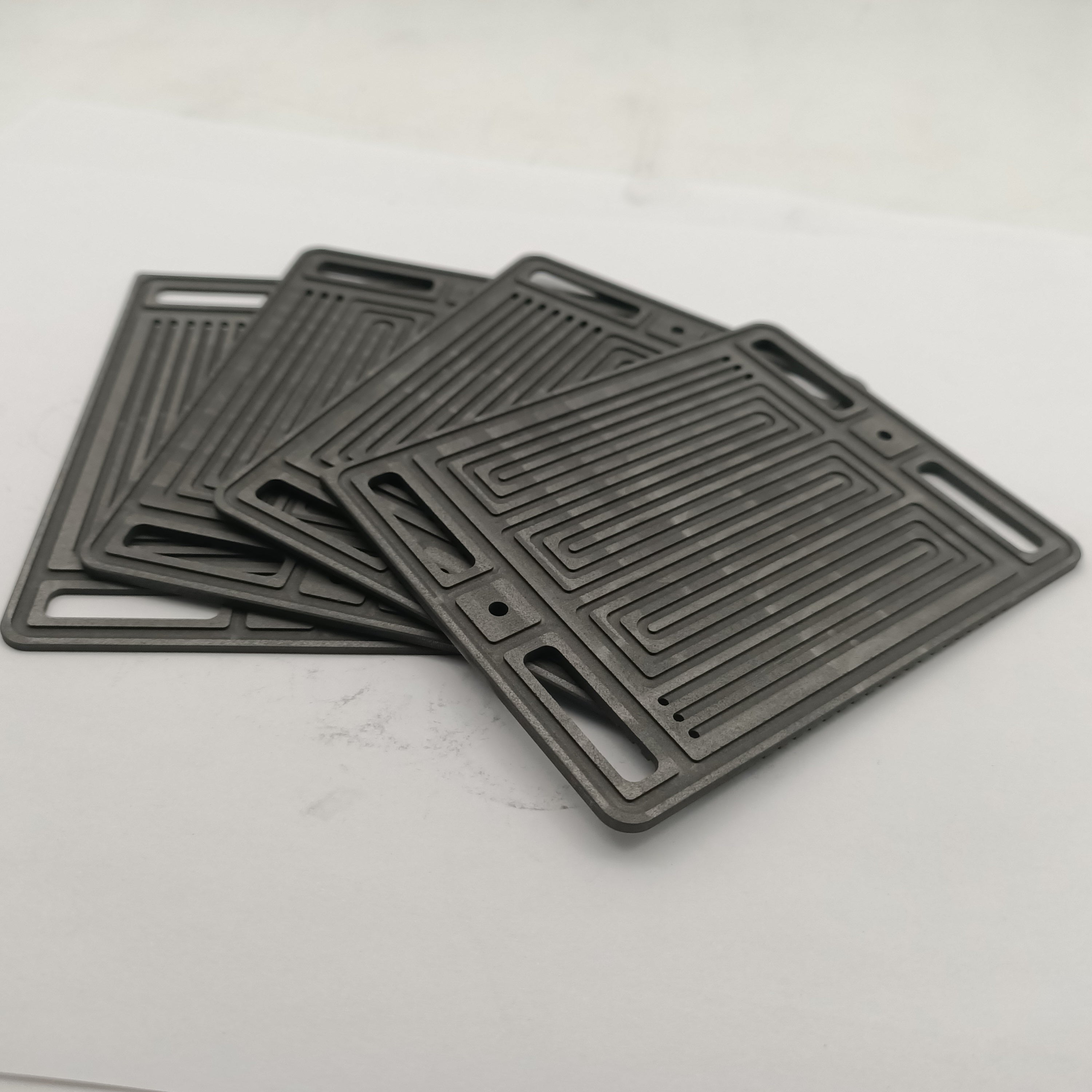 Fuel cell graphite bipolar plate high pure graphite anode plate electrode