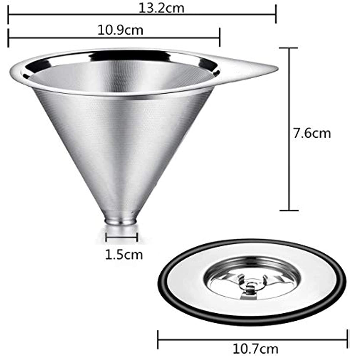Coffee Filter American Metal Wire Mesh Pour Over Coffee Filter Holder  Dripper Stand Brewing Coffee High Quality Stainless Steel Coffee Filter -  China Coffee Filter, 304 Stainless Steel Coffee Filter